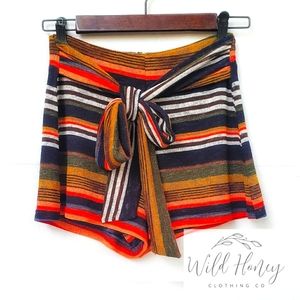 Wild Honey Colorful Stripe Shorts